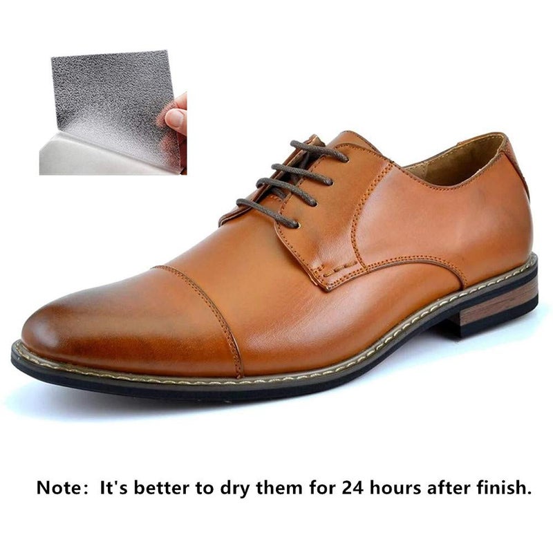 Satisfounder Clear Sole Protector Self-Stick Pads Shoe Bottoms Slip Resistant Texture Removable Sole Sticker for Christian Louboutin Heels,Jimmy Choo,High Heels,Men's Shoes (Men) - Image 5